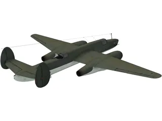 Tupolev Tu-12 3D Model