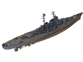 Kreml Warship 3D Model