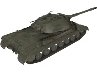 Object 268 Variant 5 3D Model