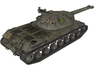 Object 703 Variant II 3D Model