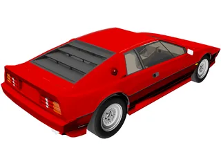 Lotus Esprit Turbo (1983) 3D Model