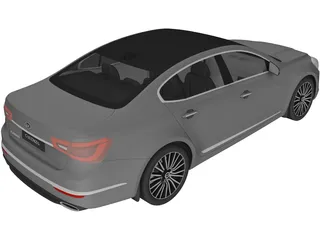 Kia Cadenza (2014) 3D Model