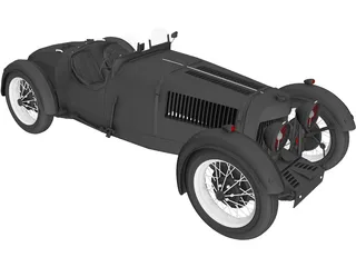 Aston Martin Ulster (1935) 3D Model