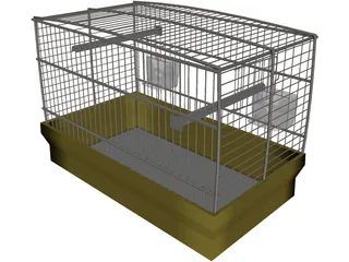 Bird Cage 3D Model