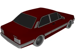 Chevrolet Chevette (1988) 3D Model