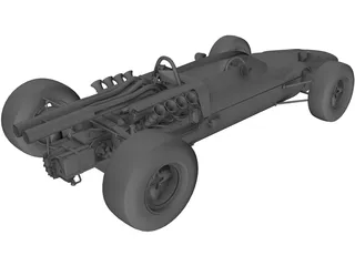 Mclaren M2B 3D Model