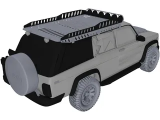 Lada Niva 2329 3D Model