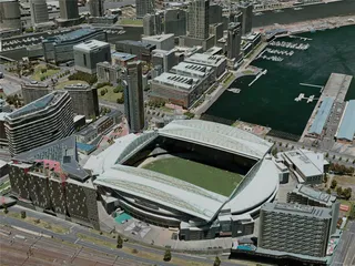 Melbourne City, Australia (2020) 3D Model