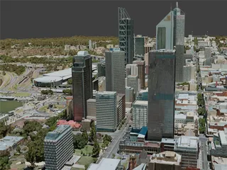 Perth City, Australia (2020) 3D Model
