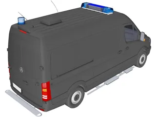 Mercedes-Benz Sprinter RTK7 3D Model