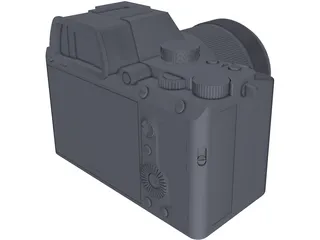 Sony A7 III Camera 3D Model