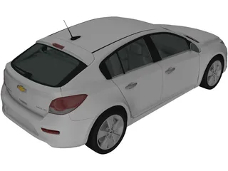 Chevrolet Cruze Hatchback (2012) 3D Model
