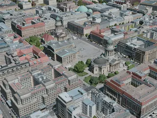 Berlin City, Germany (2020) 3D Model