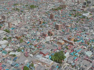 Aizuwakamatsu City, Japan (2020) 3D Model