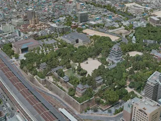 Fukuyama City, Japan (2020) 3D Model