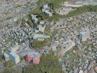 Nagasaki City, Japan (2020) 3D Model