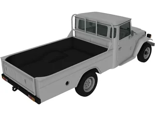 Toyota Land Cruiser Pickup (1979) 3D Model
