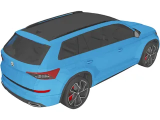 Skoda Kodiaq RS (2020) 3D Model