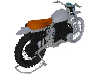 Ural Enduro 3D Model