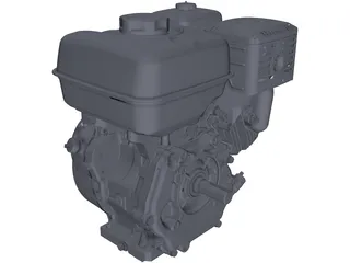 Honda GX270 Engine 3D Model