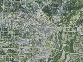 Akron City, USA (2020) 3D Model