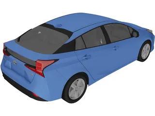 Toyota Prius TE (2019) 3D Model