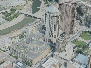 Columbus City, USA (2020) 3D Model