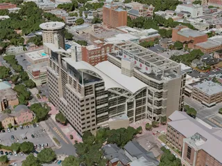Mobile City, AL, USA (2020) 3D Model
