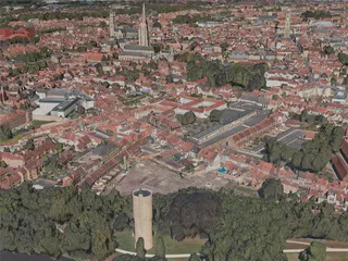 Bruges City, Belgium (2020) 3D Model