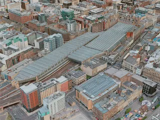 Glasgow City, UK (2020) 3D Model