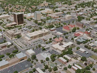 Wichita City, USA (2020) 3D Model