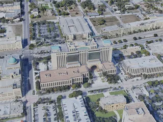 West Palm Beach City, FL, USA (2021) 3D Model