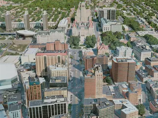 Albany City, USA (2020) 3D Model