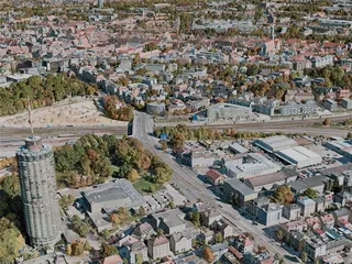 Augsburg City, Germany (2020) 3D Model