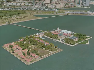 Jersey City, USA (2020) 3D Model