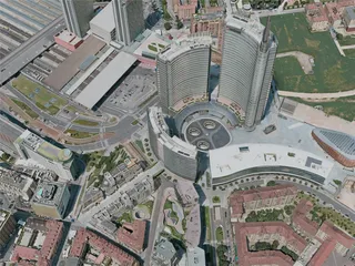 Milan City, Italy (2020) 3D Model