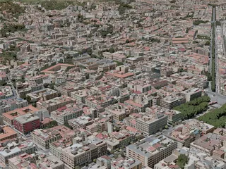 Messina City, Italy (2020) 3D Model