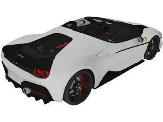 Ferrari J50 (2017) 3D Model