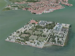 Venice City, Italy (2020) 3D Model