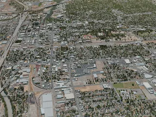 Stockton City, USA (2020) 3D Model