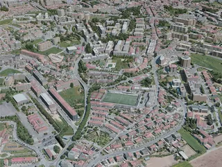 Braga City, Portugal (2020) 3D Model