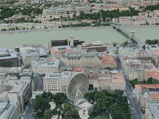 Budapest City, Hungary (2020) 3D Model