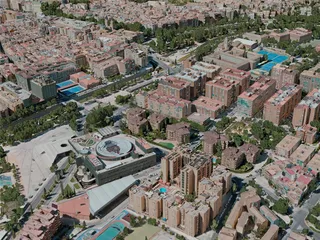 Granada City, Spain (2020) 3D Model