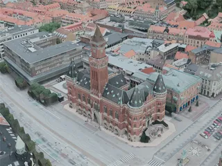 Helsingborg City, Sweden (2020) 3D Model