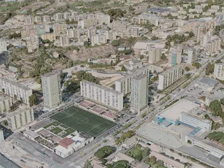 Ajaccio City, France (2020) 3D Model