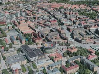 Malmo City, Sweden (2020) 3D Model