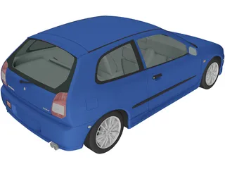 Mitsubishi Colt (1998) 3D Model