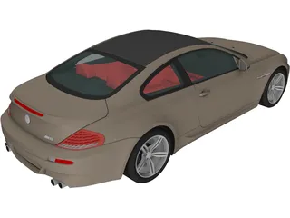 BMW M6 (2010) 3D Model