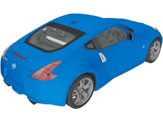 Nissan 370Z (2009) 3D Model