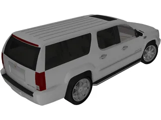 Cadillac Escalade ESV (2008) 3D Model